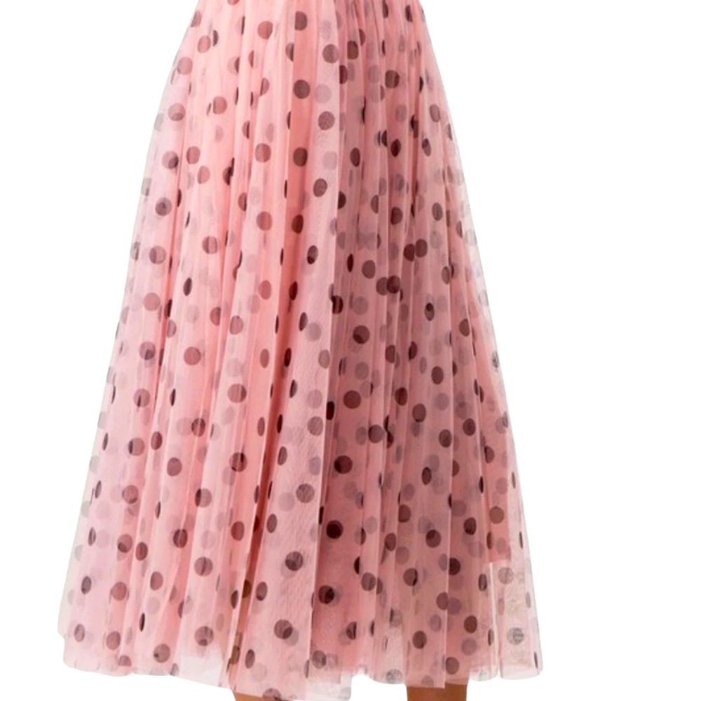NEW!!! Tulle Polka Dot Midi Skirt!!!